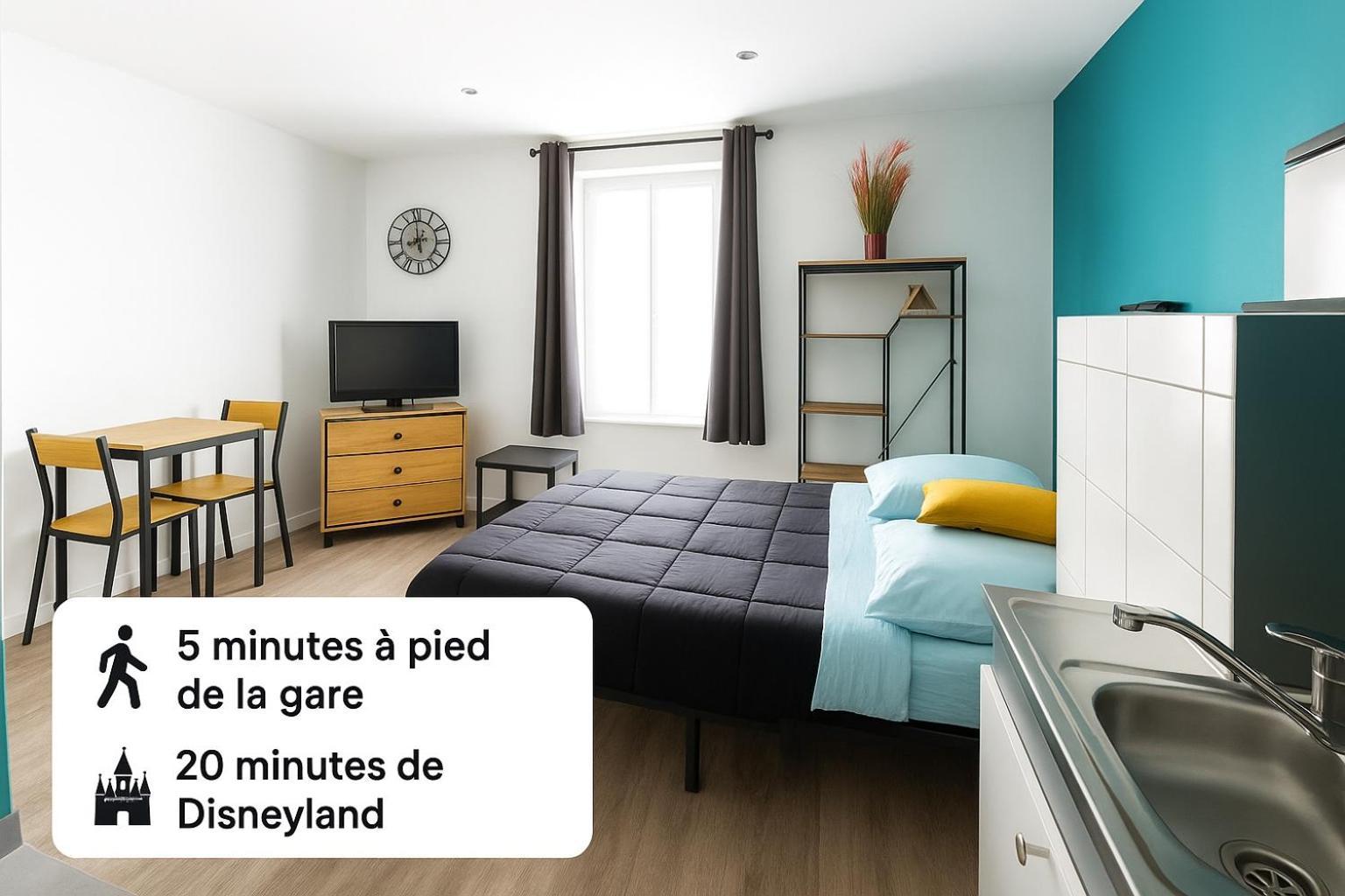 Appartement Cerf3-Centre Ville Meaux-Gare-Disney Luaran gambar